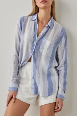 CHARLI SHIRT - NEVIS STRIPE|Rails Clearance