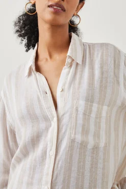 CHARLI SHIRT - SHORE STRIPE|Rails Best