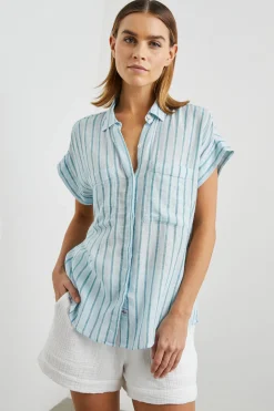 CITO SHIRT - CAMBRIA STRIPE|Rails Flash Sale
