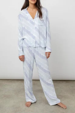 CLARA PAJAMA SET - CLOUD MIST TIE DYE|Rails Fashion