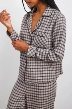 CLARA PAJAMA SET - MALT ONYX|Rails Discount