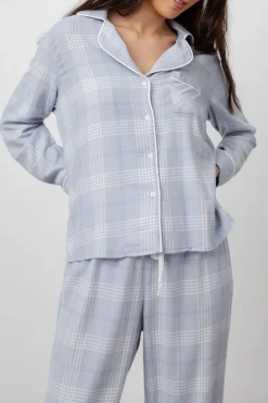 CLARA PAJAMA SET - SKY IVORY MIDNIGHT|Rails Cheap