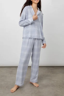 CLARA PAJAMA SET - SKY IVORY MIDNIGHT|Rails Cheap