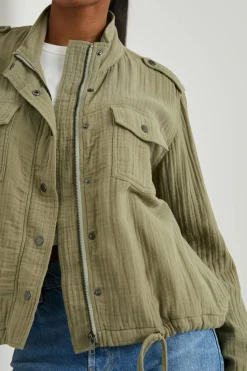 COLLINS JACKET - GAUZE MERMAID|Rails Hot