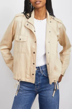 COLLINS JACKET - KHAKI TWILL|Rails Store