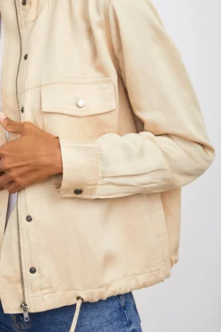 COLLINS JACKET - KHAKI TWILL|Rails Store