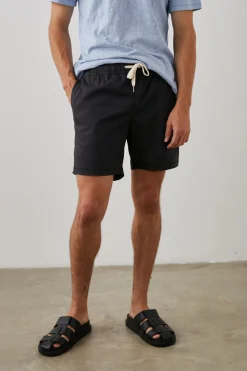 CRUZ SHORT - WASHED BLACK|Rails Store