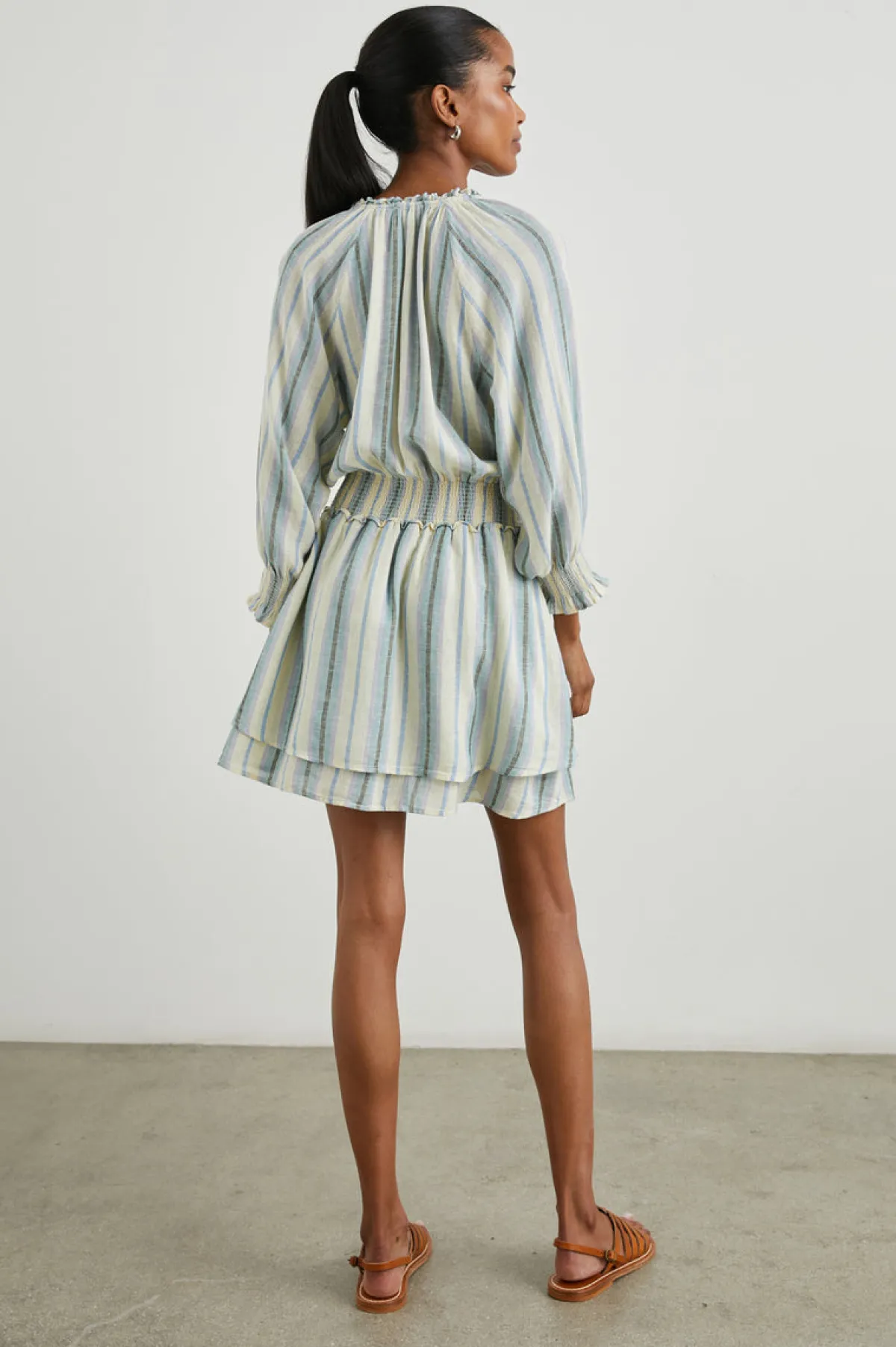 CRYSTAL DRESS - CATANIA STRIPE|Rails Sale