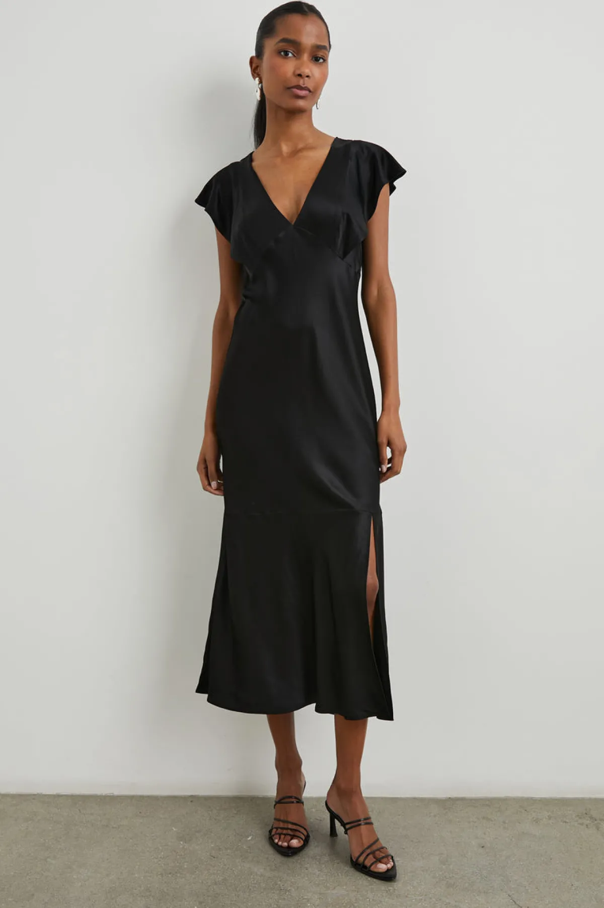 DINA DRESS - BLACK|Rails Discount