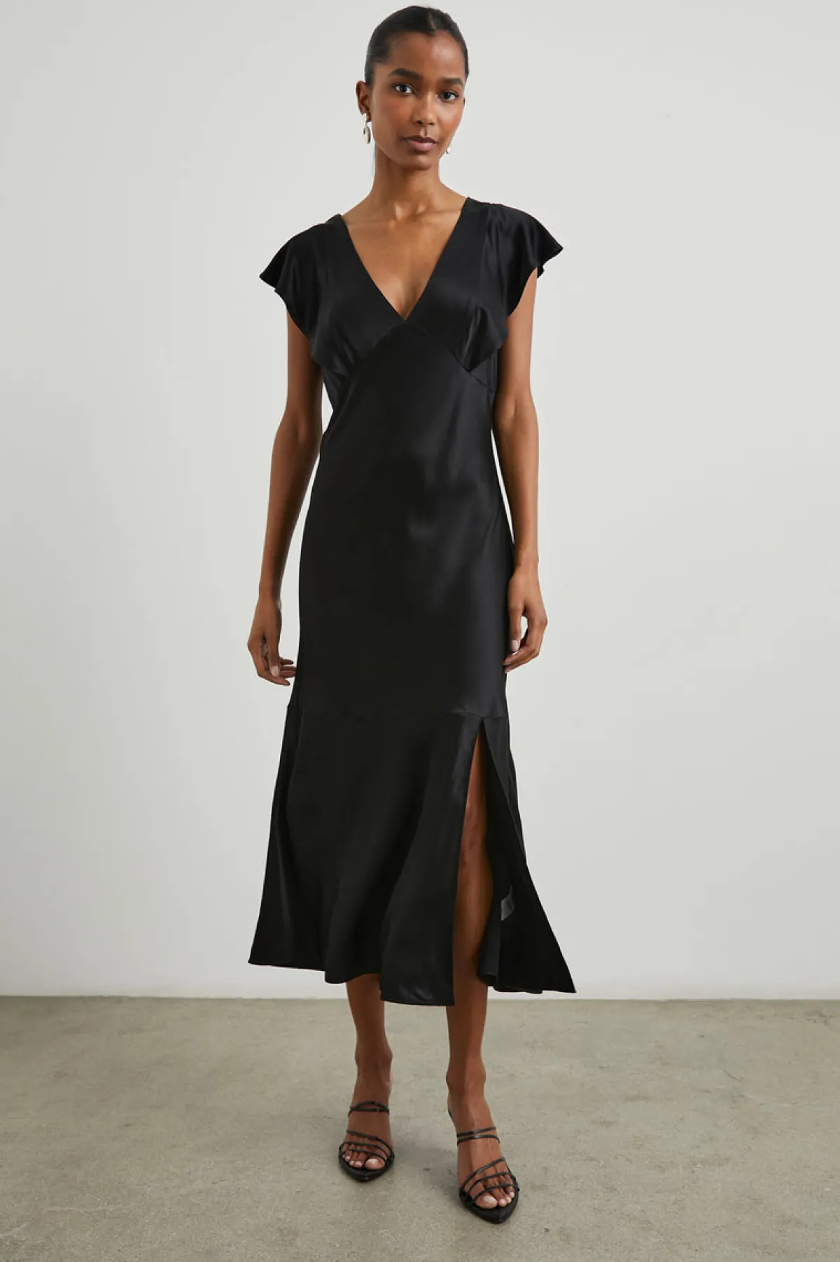 DINA DRESS - BLACK|Rails Discount
