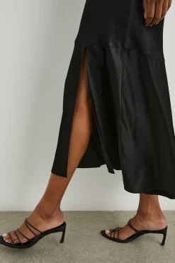DINA DRESS - BLACK|Rails Discount