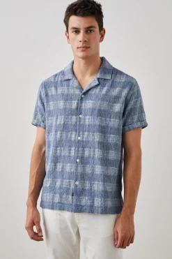 DRESDEN SHIRT - KYOTO BLUE|Rails Sale