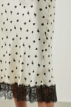 EBONY SKIRT - CHAMPAGNE FLORAL|Rails Outlet