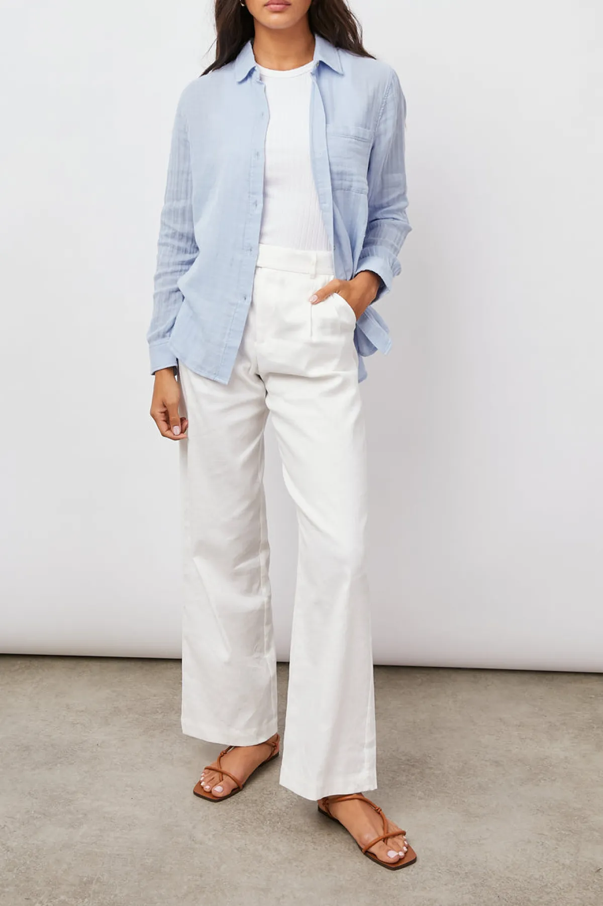 ELLIS SHIRT - BLUEBELL|Rails Cheap