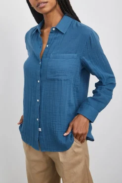 ELLIS SHIRT - DEEP SEA|Rails Best Sale