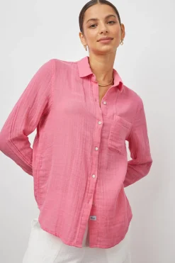 ELLIS SHIRT - MALIBU PINK|Rails Fashion