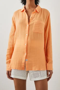 ELLIS SHIRT - PAPAYA|Rails Discount