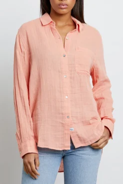 ELLIS SHIRT - PEACH|Rails Store