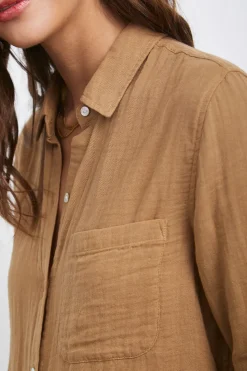 ELLIS SHIRT - TOASTED COCONUT|Rails Best