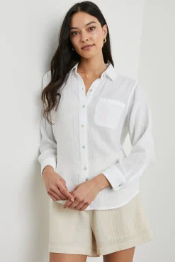 ELLIS SHIRT - WHITE|Rails Hot