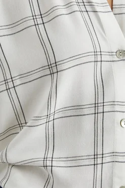 ELOISE TOP - SNOW ONYX GOLD LUREX|Rails Sale