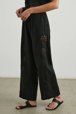 EMMIE PANT - BLACK EYELET|Rails Flash Sale