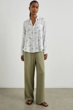 EMMIE PANT - GAUZE MERMAID|Rails Cheap