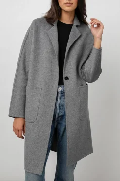 EVEREST COAT - HEATHER GREY|Rails Cheap