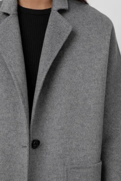 EVEREST COAT - HEATHER GREY|Rails Cheap
