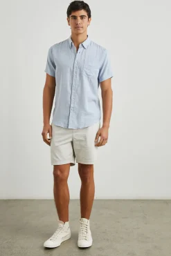 FAIRFAX SHIRT - BLUE MELANGE|Rails Outlet