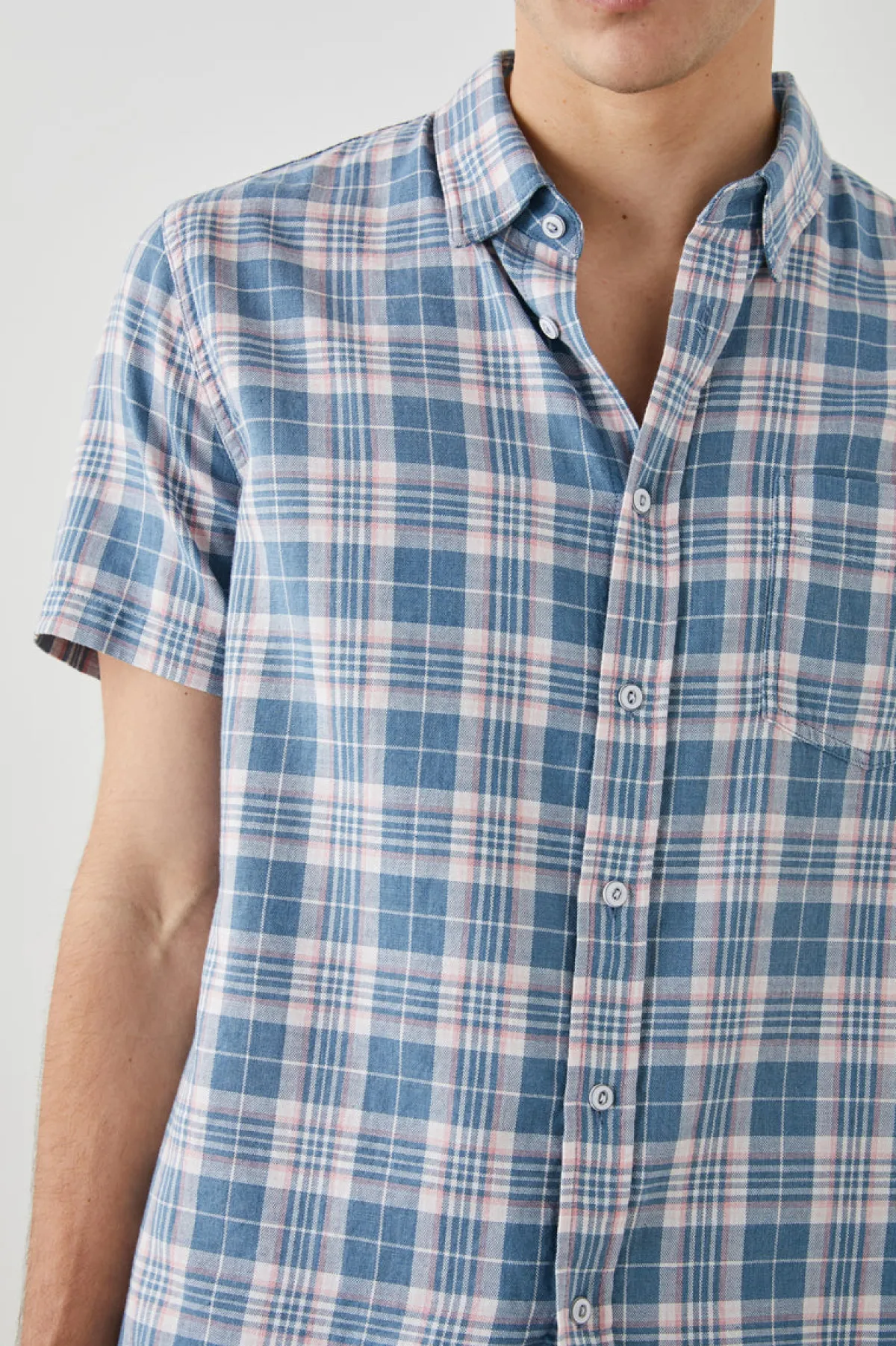 FAIRFAX SHIRT - MEDITERRANEAN MELON MELANGE|Rails Discount
