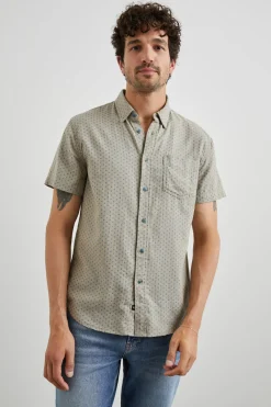FAIRFAX SHIRT - POLYGON MICRO QUINOA|Rails Discount