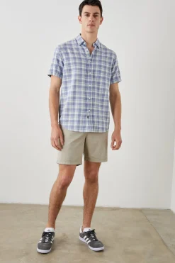 FAIRFAX SHIRT - SEAGLASS WHITE TOPAZ|Rails Store