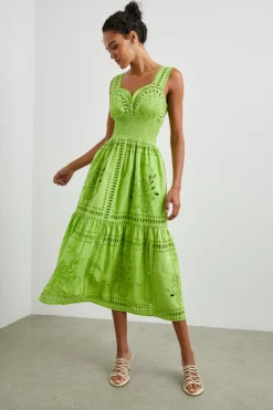FAWN DRESS - ISLAND GREEN|Rails Best