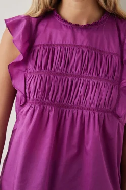FILOMENA TOP - BERRY|Rails Sale