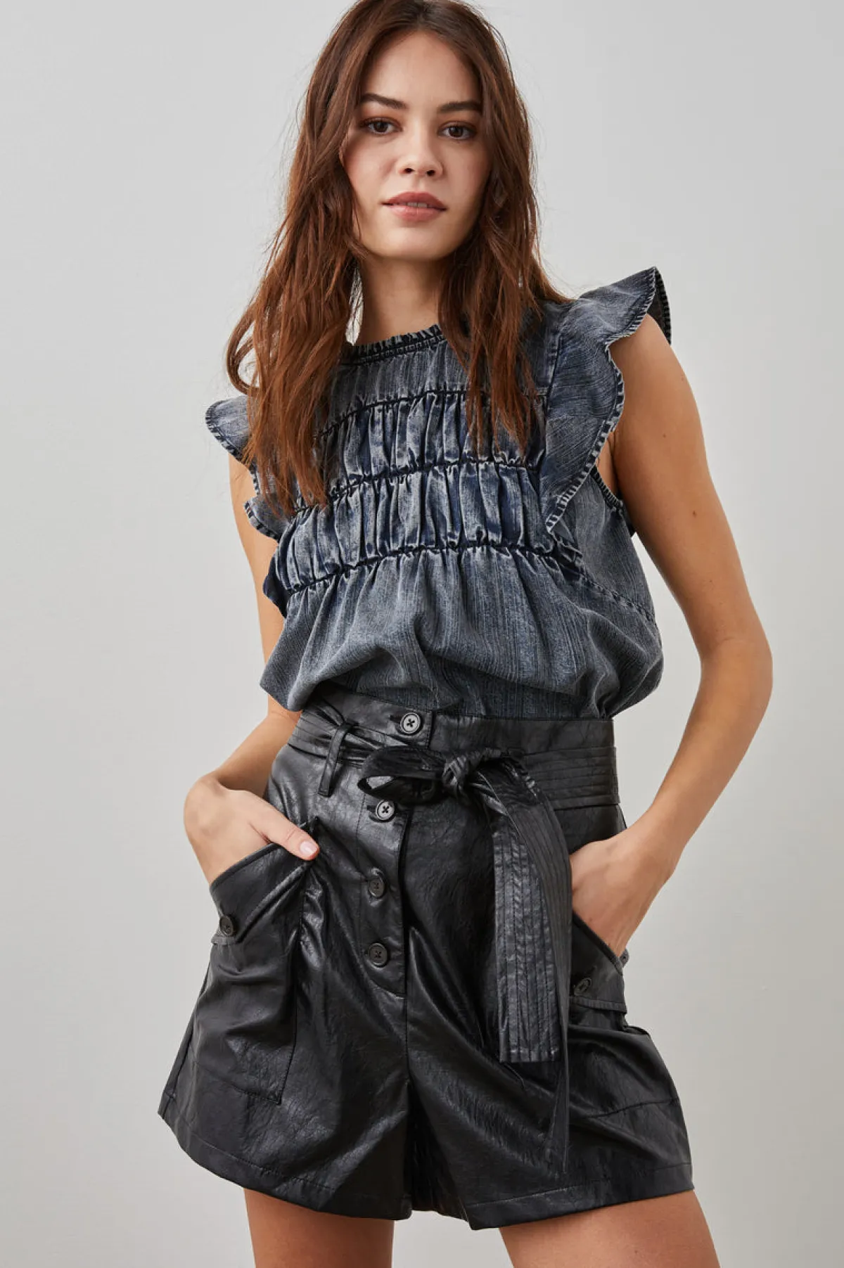 FILOMENA TOP - INK WASH|Rails Best