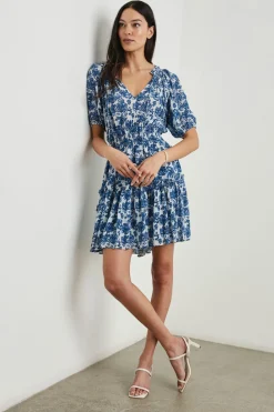 FIORELLA DRESS - CHAMBRAY FLORAL|Rails New