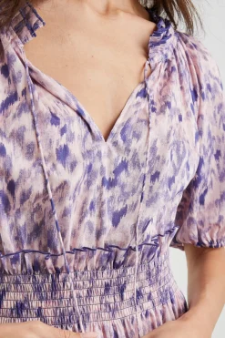 FIORELLA DRESS - PINK IKAT|Rails New