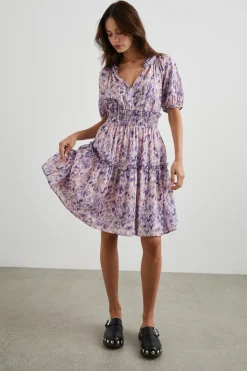 FIORELLA DRESS - PINK IKAT|Rails New