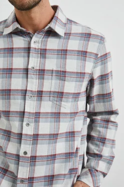 FORREST SHIRT - MOAB SKY MELANGE|Rails Online