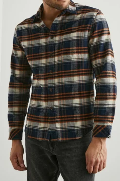FORREST SHIRT - OAT UMBER STEEL|Rails New