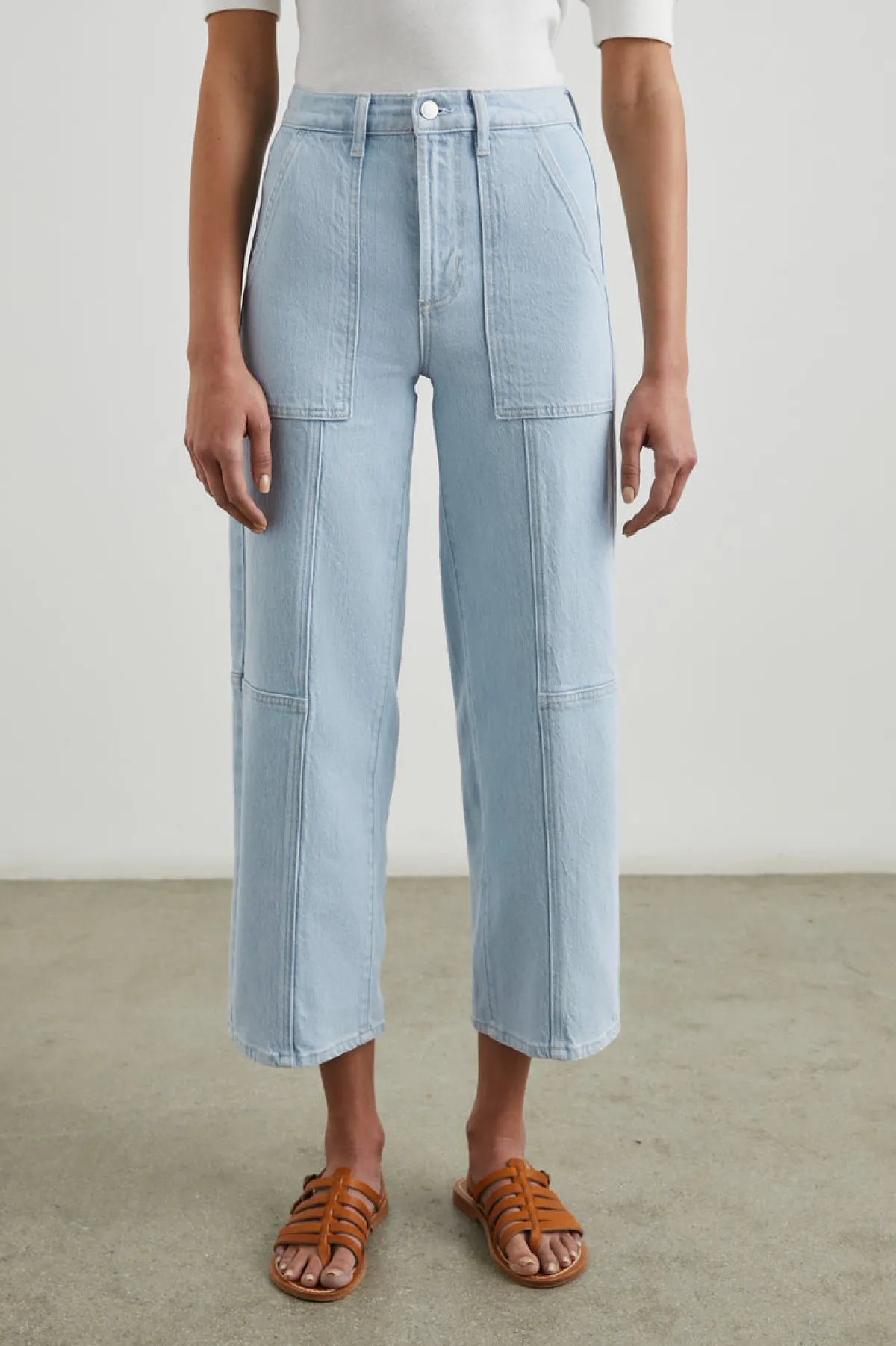 GETTY CROP UTILITY WIDE LEG - OCEANVIEW|Rails Flash Sale