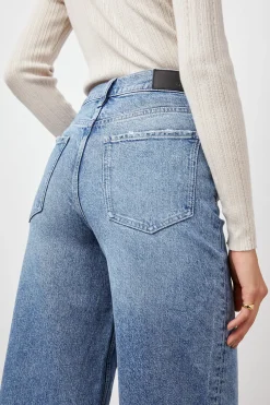 GETTY CROP WIDE LEG - GERANIUM|Rails Fashion
