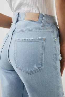 GETTY CROP WIDE LEG - OCEANVIEW DISTRESS|Rails Cheap