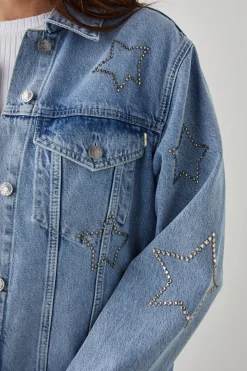 GROVE BOYFRIEND TRUCKER JACKET - SUPERNOVA|Rails Flash Sale