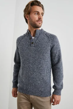 HARDING SWEATER - BLUE NEP|Rails Cheap