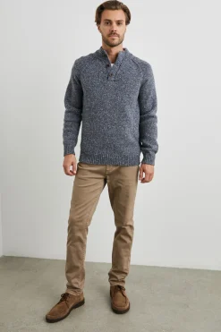 HARDING SWEATER - BLUE NEP|Rails Cheap