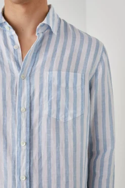 HAVANA SHIRT - ATHENA WHITE STRIPE|Rails Best Sale