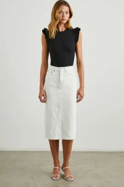 HIGHLAND SKIRT - ECRU|Rails Store