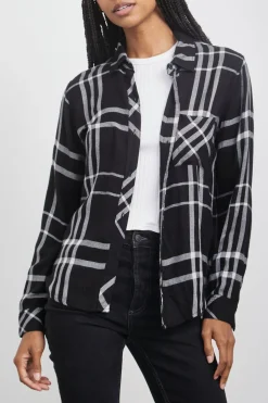 HUNTER SHIRT - BLACK STERLING|Rails New